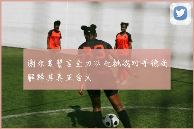 谢尔基誓言全力以赴挑战对手德尚解释其真正含义